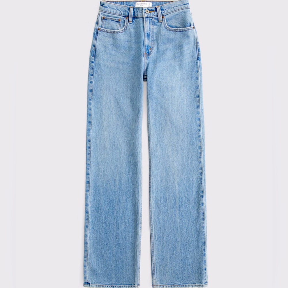 A&F Curve Love High Rise 90s Relaxed Jean
